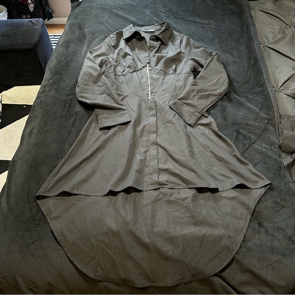 Disturbia Bullet Corset Shirt Dress, US6/UK10 - Picture 4 of 5